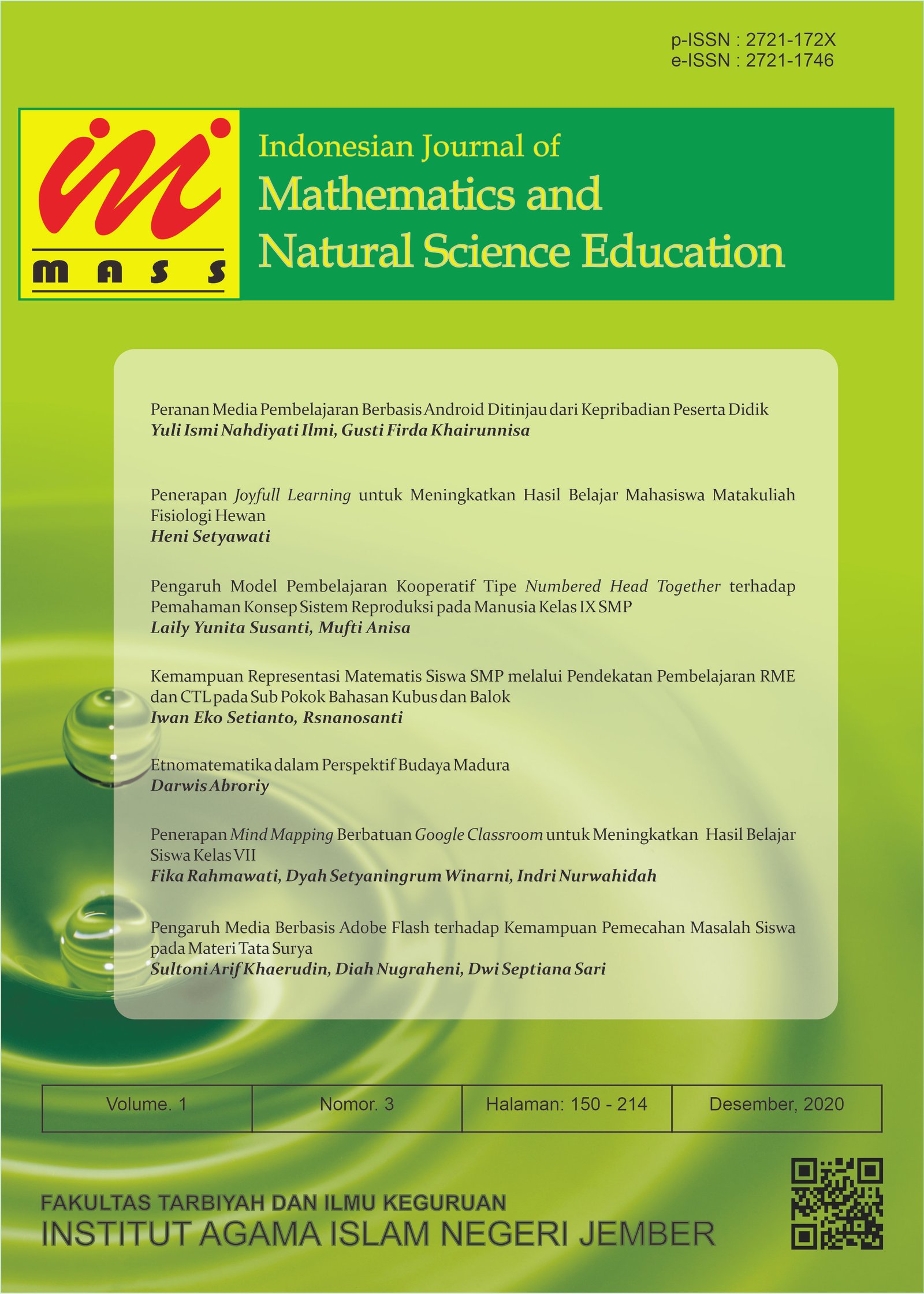 Indonesian Journal of Mathematics and Natural Scie